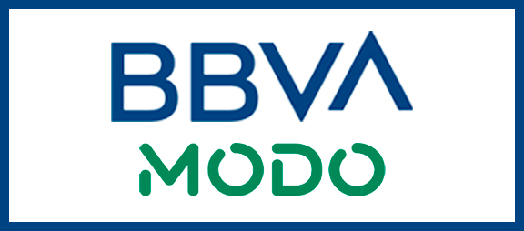 Tarjetas emitidas por BBVA y pagando a través de app escaneando QR MODO