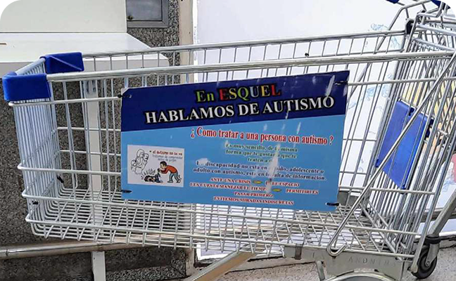 Carritos Azules ilustración